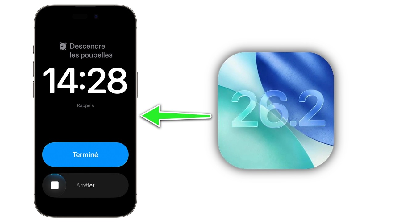 iOS 26.2 est disponible : Plus de 10 Nouveautés sur iPhone et iPad !