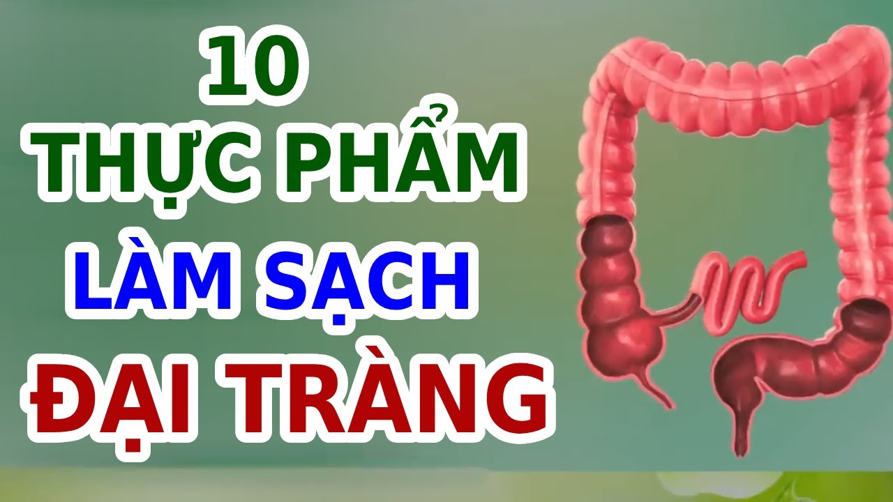 10 Thực Phẩm Giúp ĐẠI TRÀNG SẠCH & KHỎE | EVA COCO