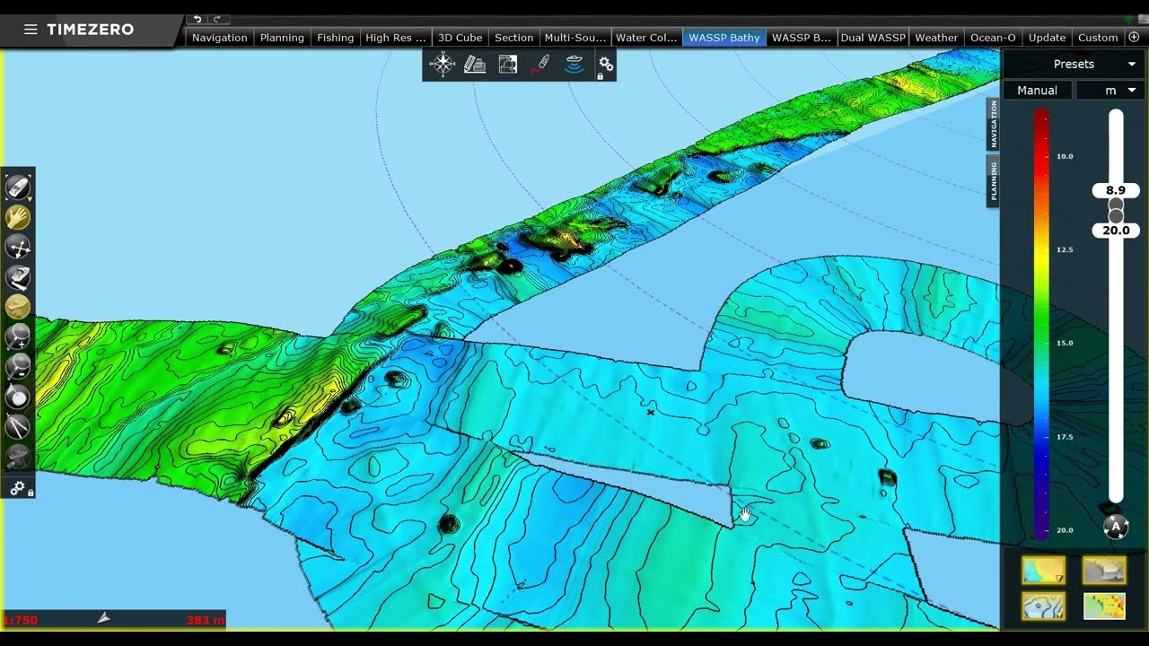 WASSP F3 Fishing Multibeam with TZ Professional (with WASSP interface)
