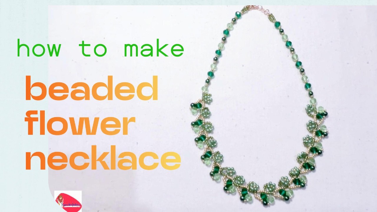 DIY Beaded Necklace with miyuki seeds, pearl &crystals handmade beaded necklace#beadedjewelry#miyuki
