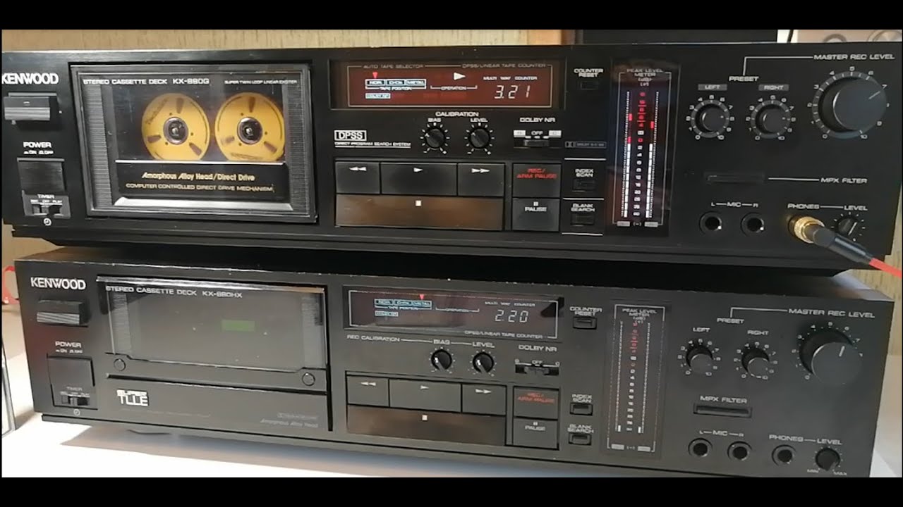 Kenwood KX-880HX vs Kenwood KX-880G