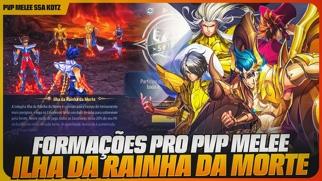 🌋🥊 E ASSIM FORAM AS NOSSAS PARTIDAS NO PVP MEELE - ILHA DA RAINHA DA MORTE! 🥊🌋