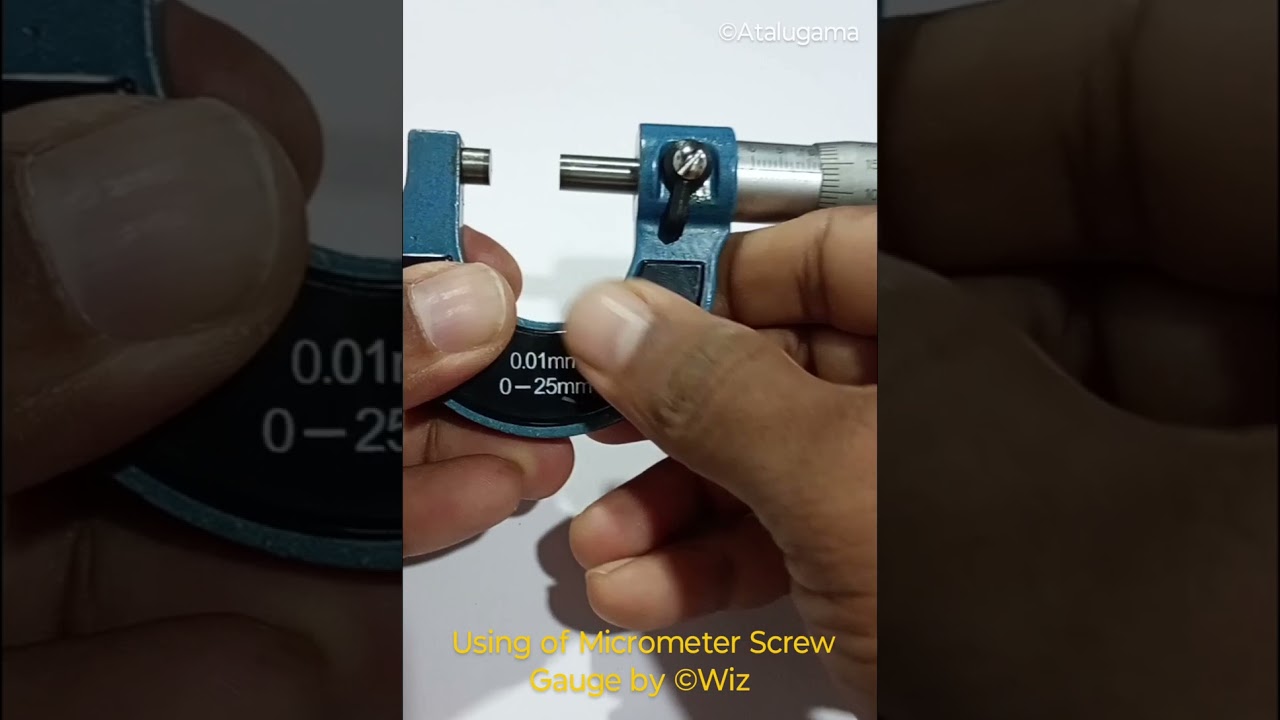 Micrometer Screw Guage#science #physics #OL#AL