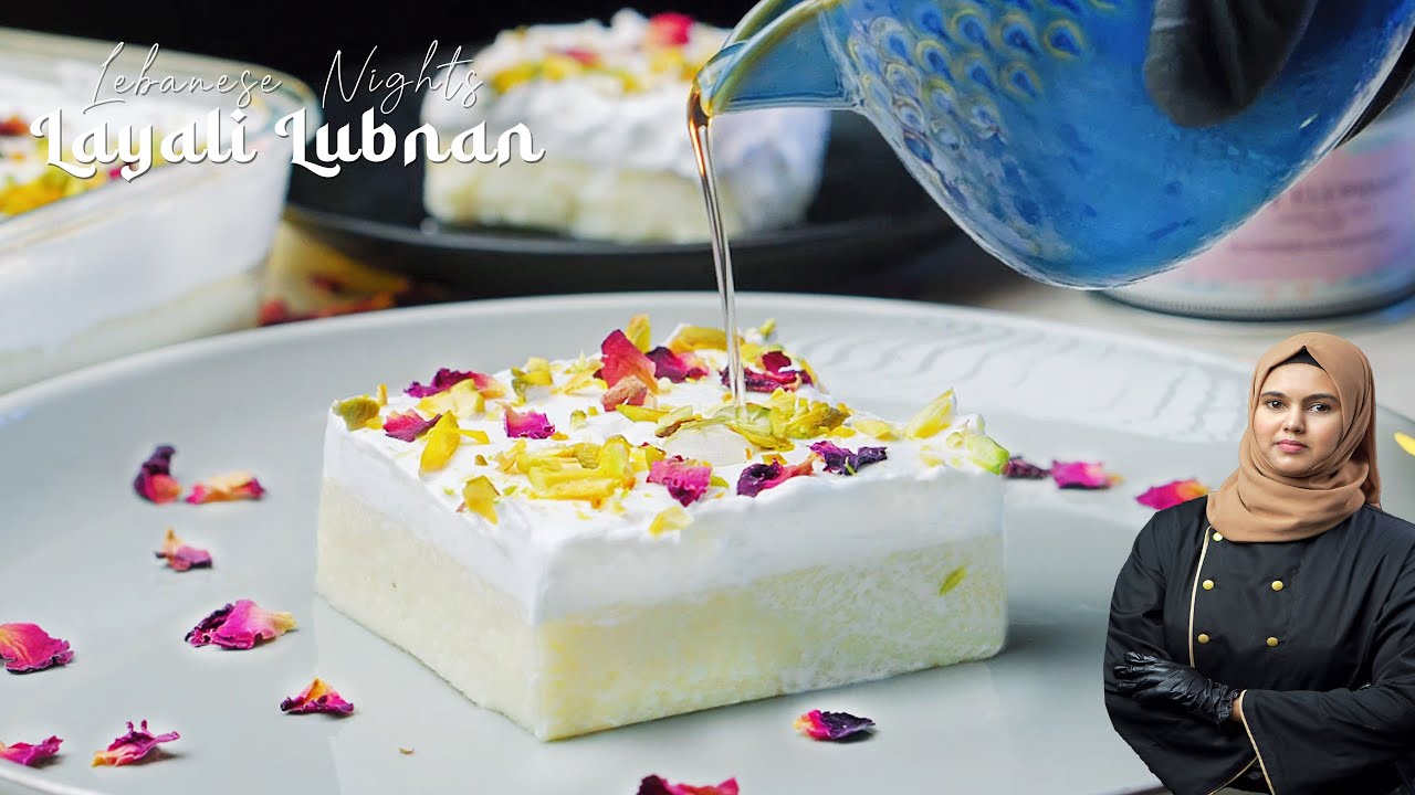 Layali Lubnan | Popular Arabian Dessert Lebanese Nights | Eid Special ليالي لبنان