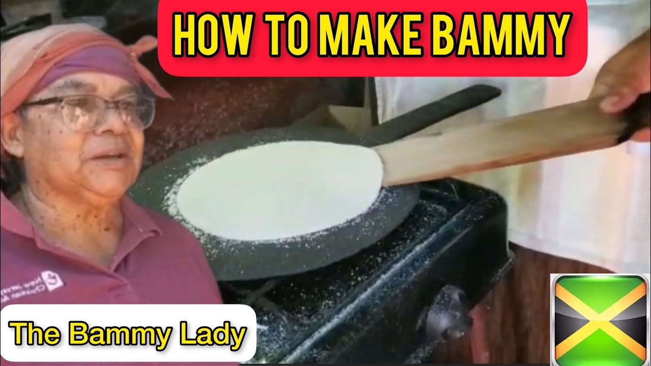 I CAUGHT THE BAMMY LADY IN ACTION! HOW BAMMY IS MADE. HOW TO MAKE JAMAICAN BAMMY