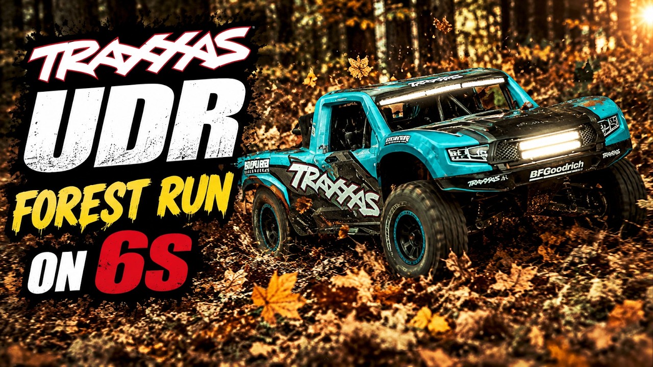EPIC - TRAXXAS UDR Forest Ride - Slow-Mo Aktion! 4K120fps 💥 #traxxas #traxxasudr #rccar