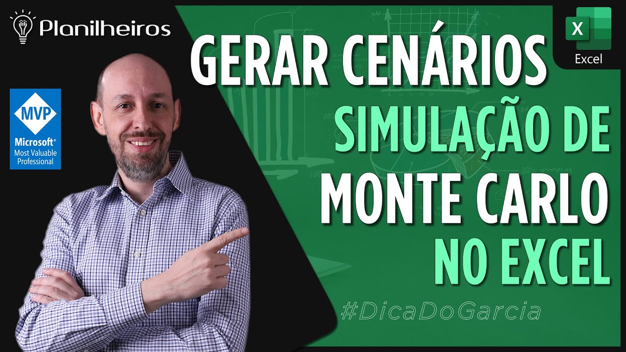 EXCEL 2013 - Simulação de Monte Carlo (gerando cenários para previsão de Lucro X Prejuízo)