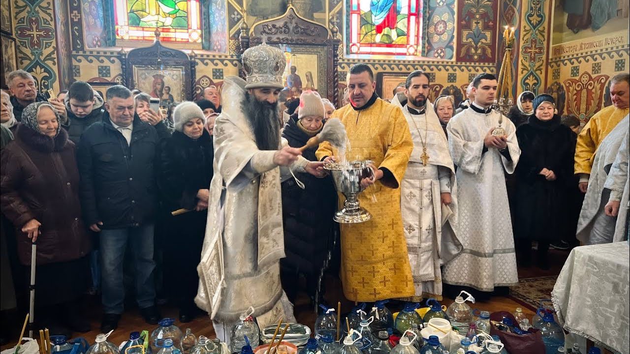 🕊️Велике освячення води у день Хрещення Господнього
