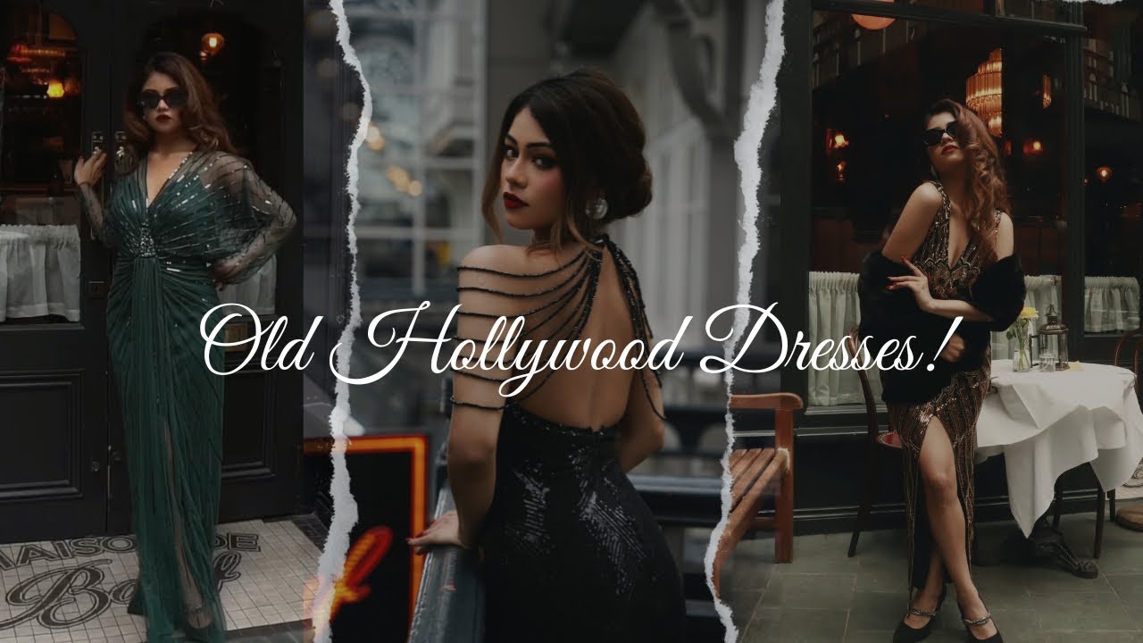 Old Hollywood Dresses 🎞️✨| Trying 1920-30s Dresses From BABEYOND ✨