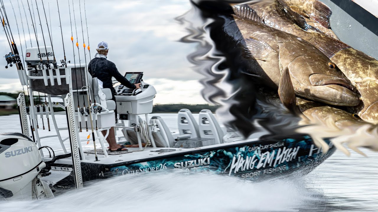 Using Simrad Electronics to CATCH shallow water Grouper (HEHSportfishing)