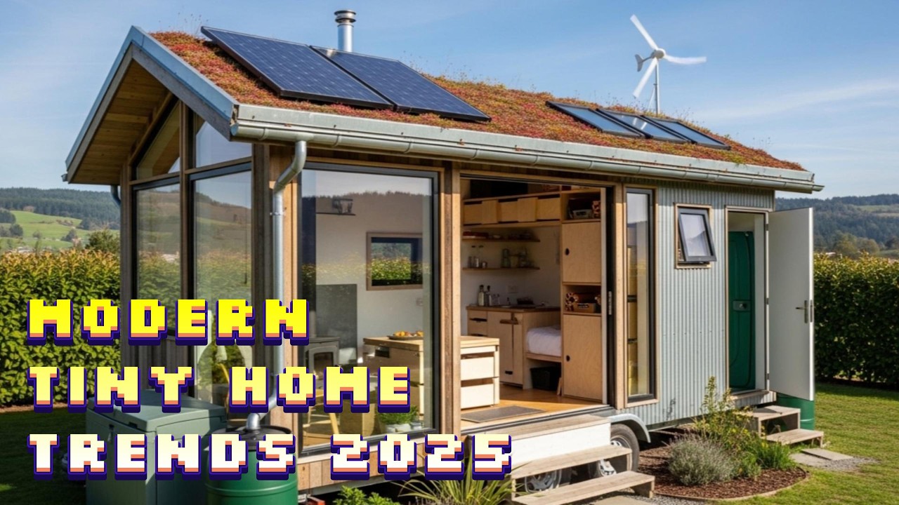 Modern Tiny Home Trends 2025 | Innovative Small Living Ideas & Sustainable Design Inspiration
