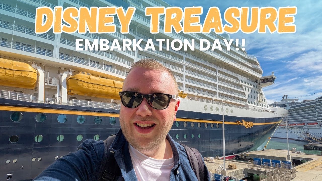 День посадки на круизный лайнер Disney Treasure | Видеоблог о круизах Disney Cruise Line | Западн...
