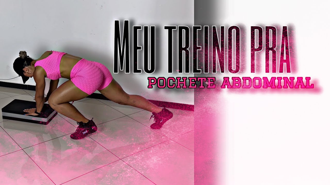 Como perder pochete abdominal, treinando em casa 🔥