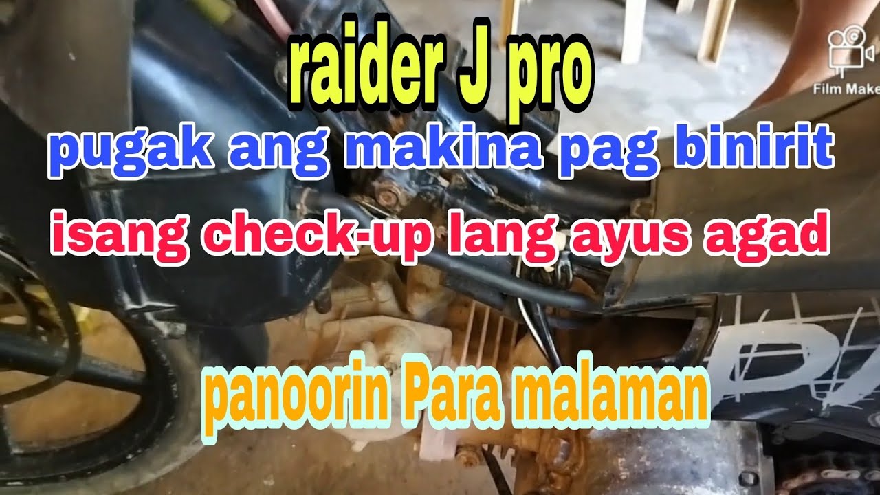 raider J pro pugak ang makina isang checkup Lang solb ang deperinsya