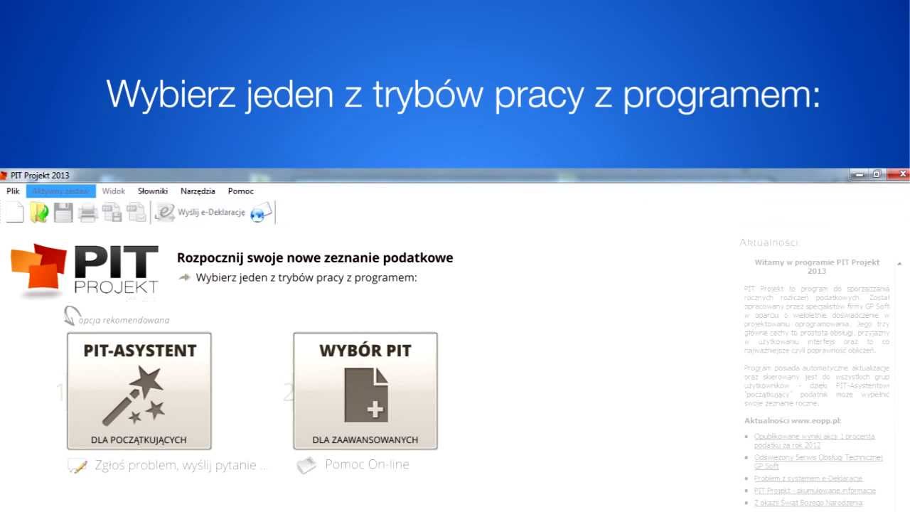 Jak wypełnić PIT z Doktor PIT