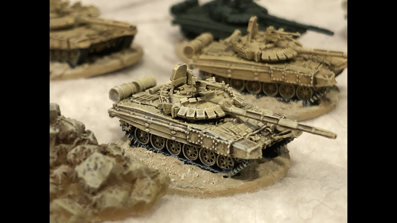 A look at GHQ Miniatures: T-72 B3M
