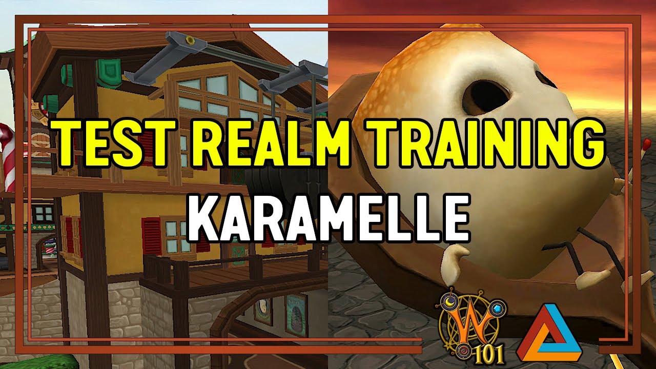 Wizard101: Test Realm Training | Karamelle [HD]