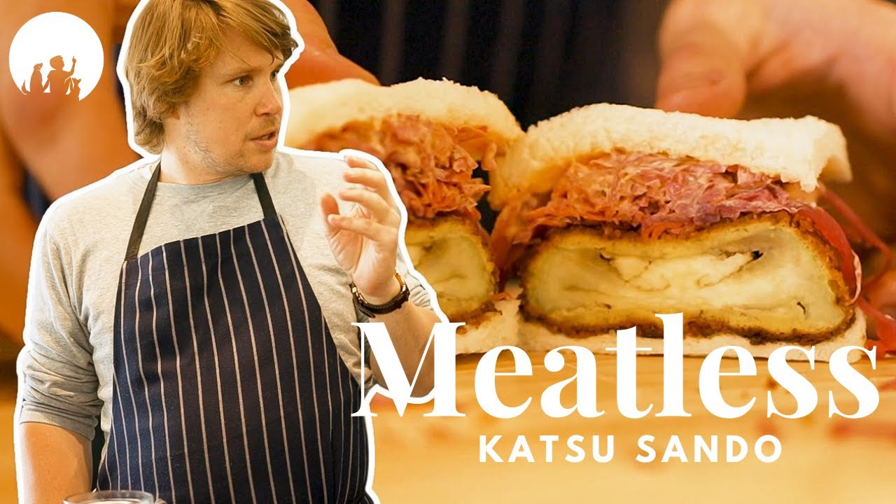 How A Meat Free Katsu Sando (Crispy Japanese Eggplant Sandwich) Is Made Ft. Fermented Hot Sauce
