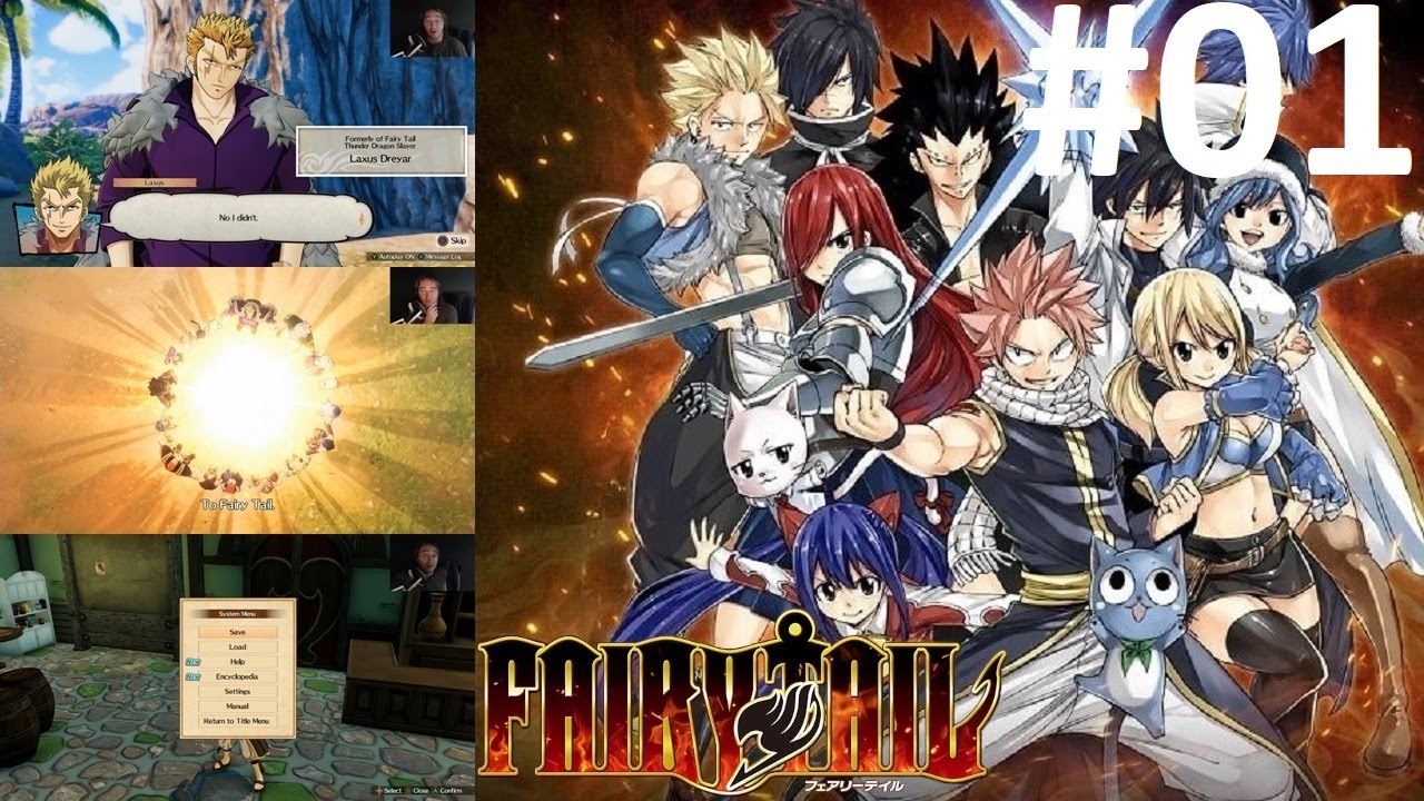 Let's Play Fairy Tail #01 - Intro, TimeSkip & The first Chapter