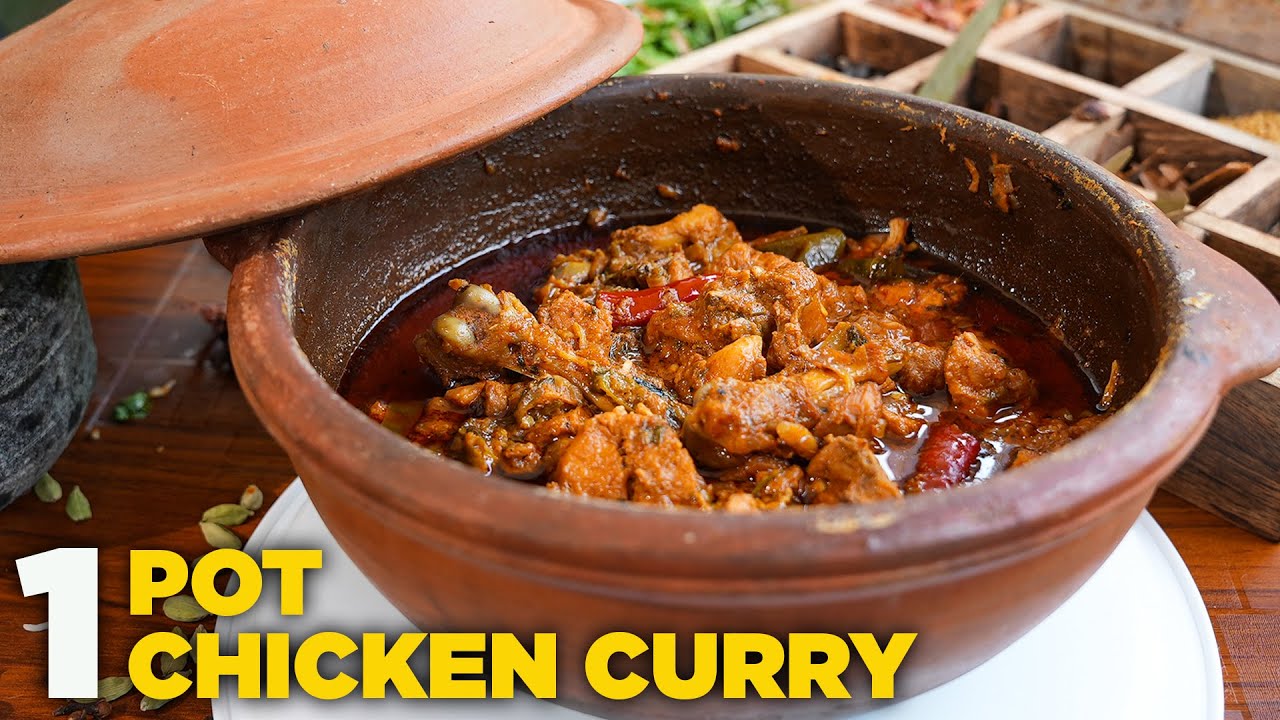 One Pot Chicken Curry Recipe in Tamil | Spicy Chicken Side dish | Easy Cooking with Jabbar Bhai…