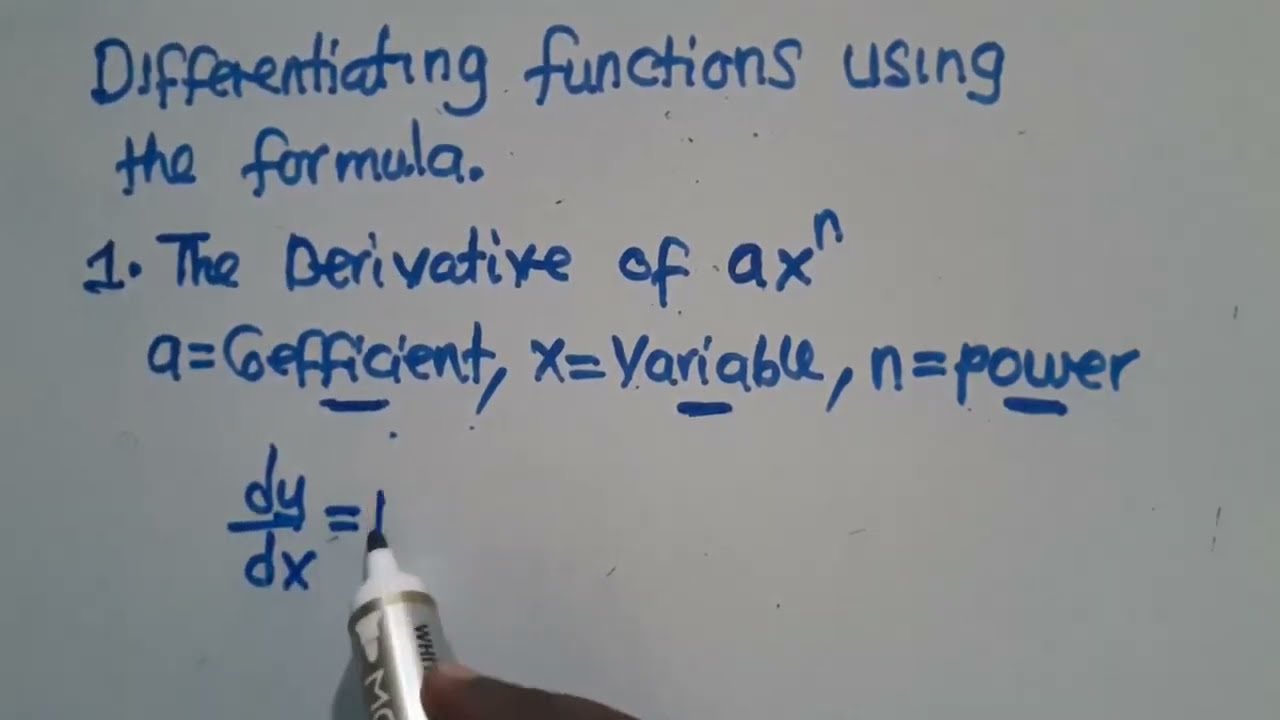 Calculus  - Derivatives Of ax^n || Chain RULE || Equation of the Normal And Tangent