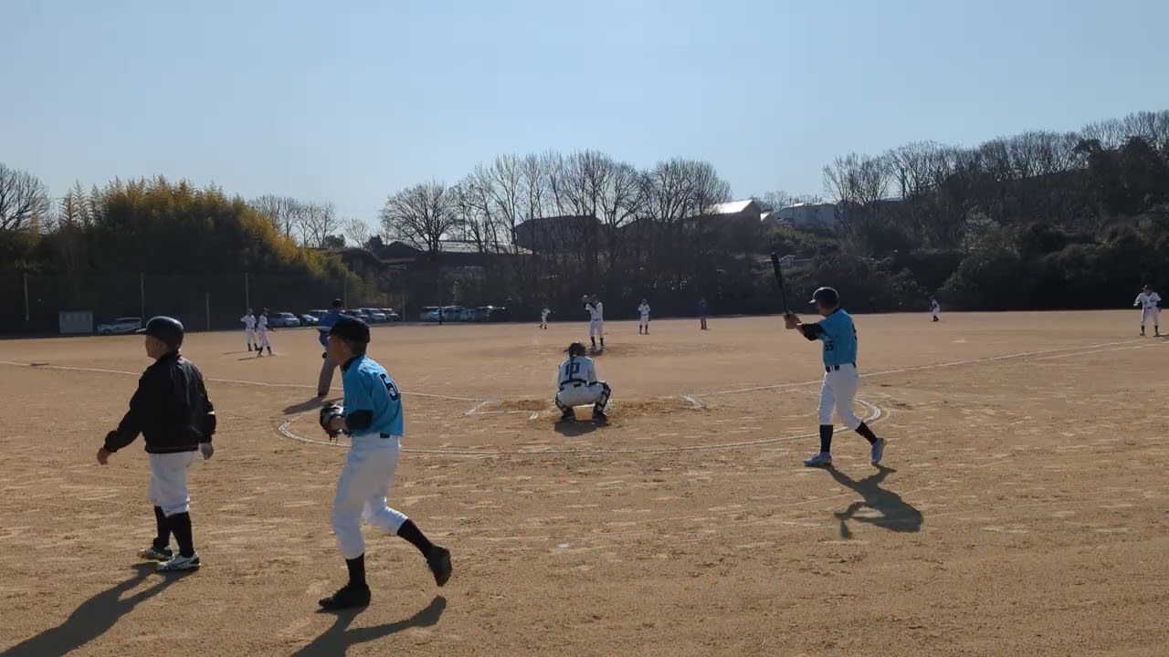 2026年2月21日　古希練習試合　西神対三木　自由が丘北公園