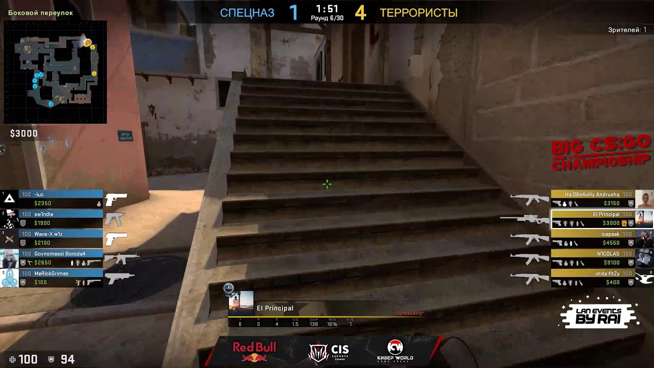 FINAL: Sw1ndle 12:16 jmqa (MIR) - BIG CS:GO CHAMPIOSHIP (Lan Events by Rai) @Ilya Brednihin
