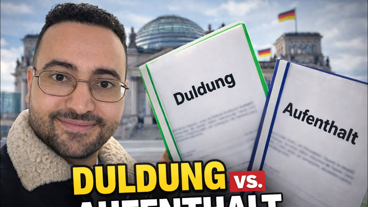 من Duldung إلى Aufenthalt | كيف تحصل على إقامة في ألمانيا؟