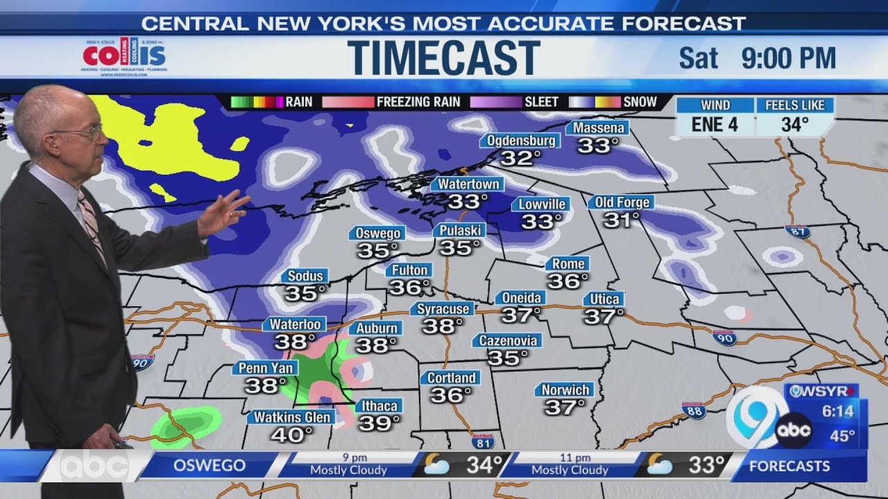 Storm Team Forecast: 6 pm Friday March 20th