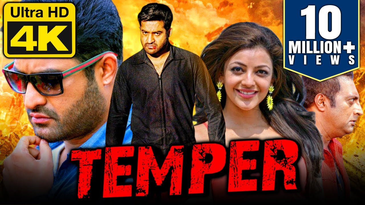 Temper (4K Ultra HD) Blockbuster Action Hindi Dubbed Movie | Jr. NTR, Kajal Aggarwal | टेम्पर