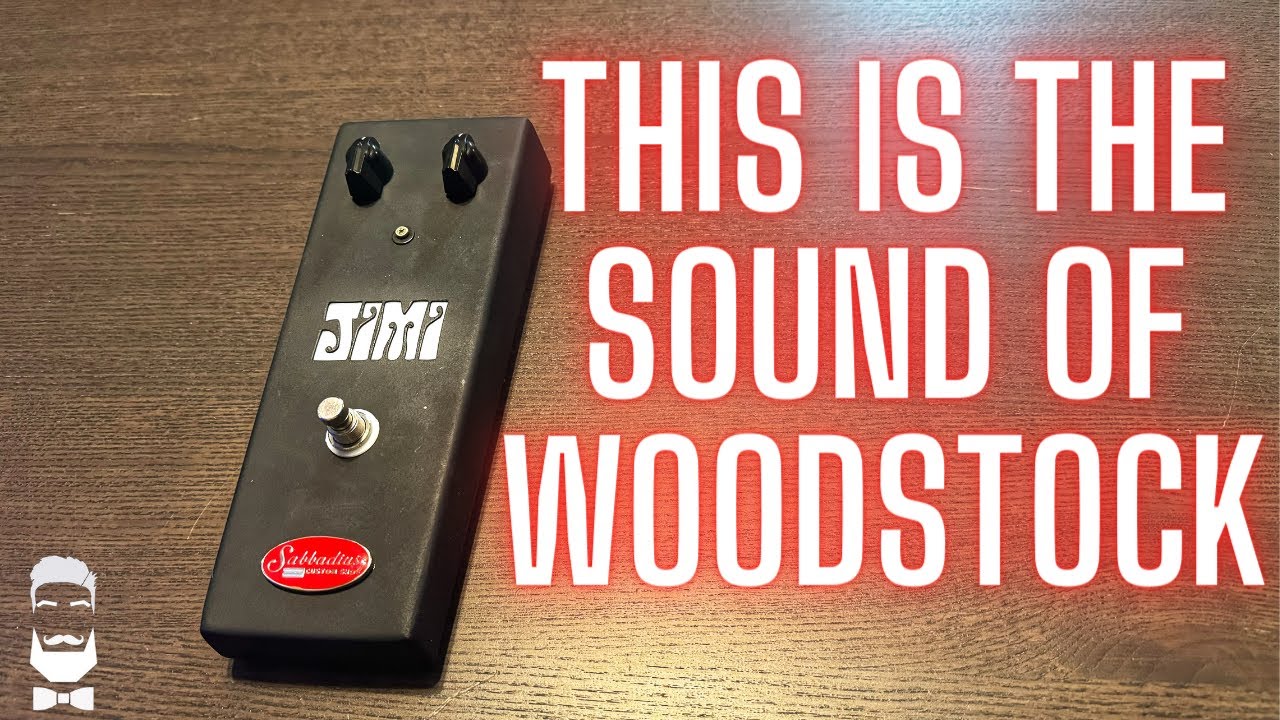 Sabbadius JIMI Fuzz! The Fuzz From WOODSTOCK!