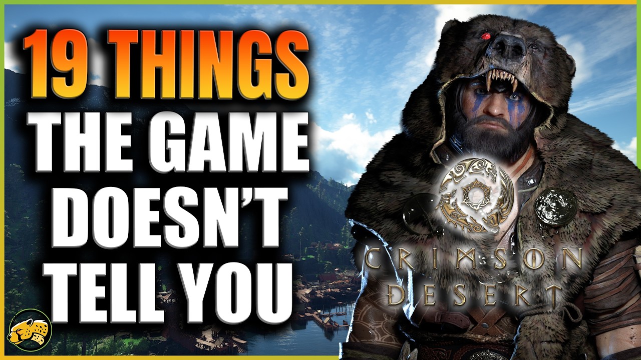 Багровая пустыня &mdash; 19 вещей, о которых игра вам не расскажет.
