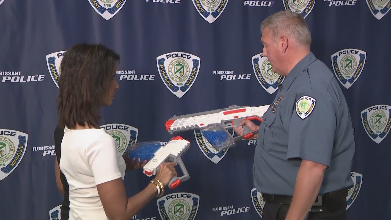 Police warn toy gel blaster guns lead to danger