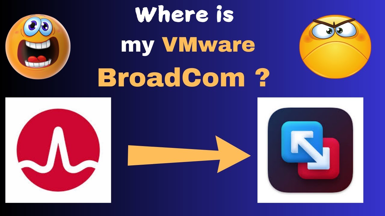 I FINALLY FOUND VMware Fusion on BROADCOM!!