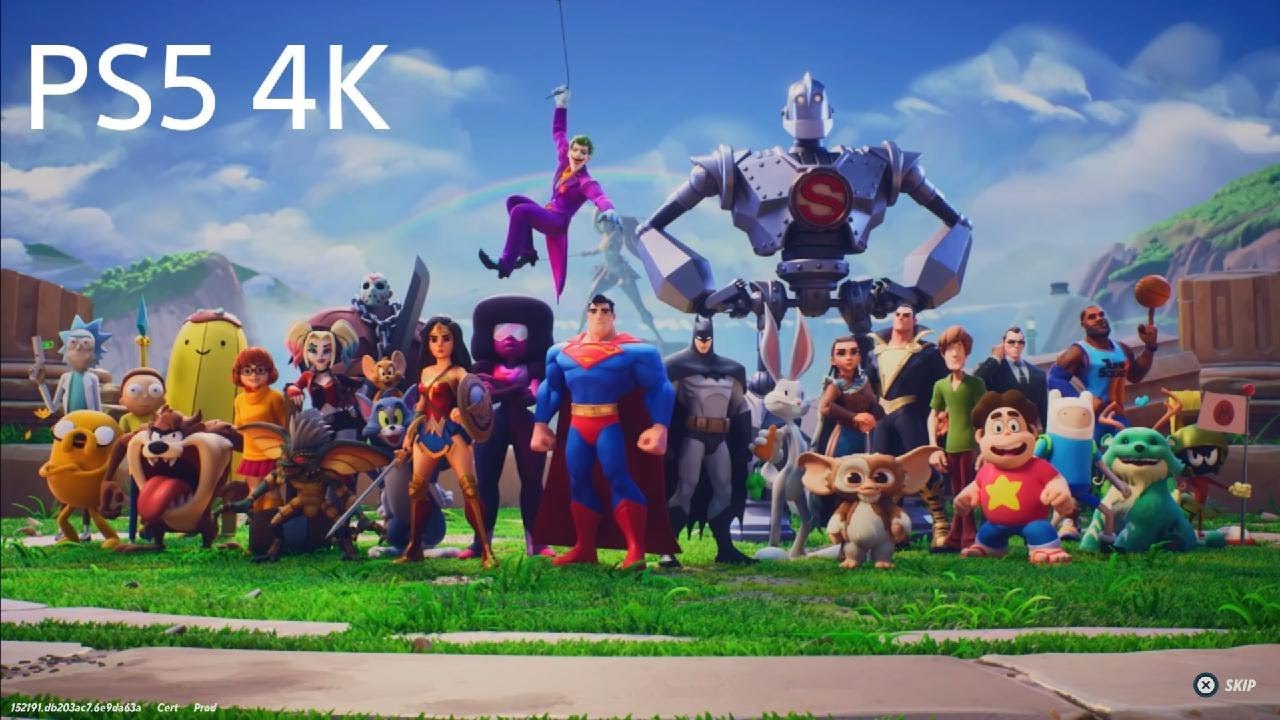 Warner Bros MultiVersus 4K HDR PS5 Gameplay 