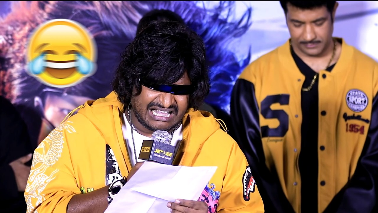 Actor Satya Hilarious Speech 😂👌| #JETLEE Movie Trailer Launch Event
