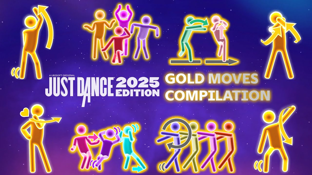 Just Dance 2025 Edition - Gold Moves Compilation