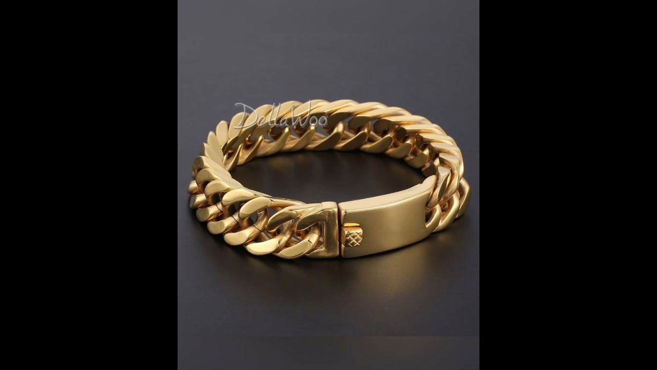 latest  bracelet gold mens bracelet best design designer bracelet
