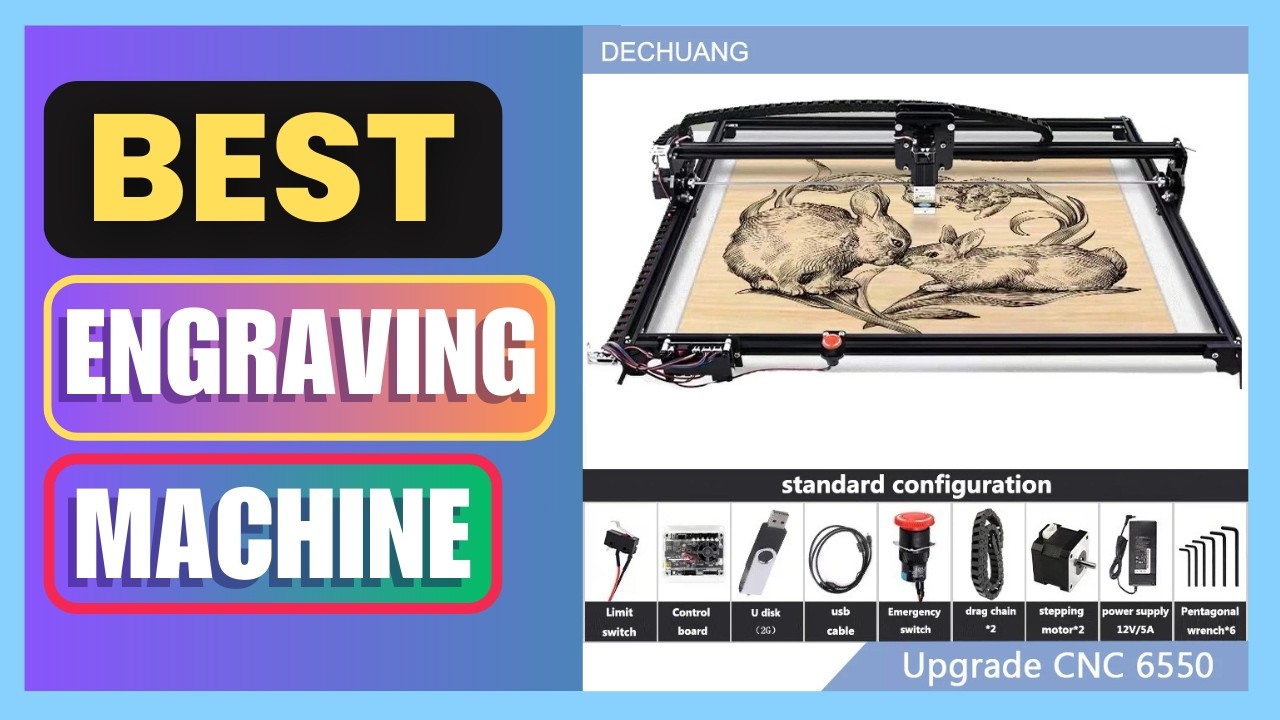 Best Black CNC 6550 2-Axis NEW CNC Engraving Machine Review