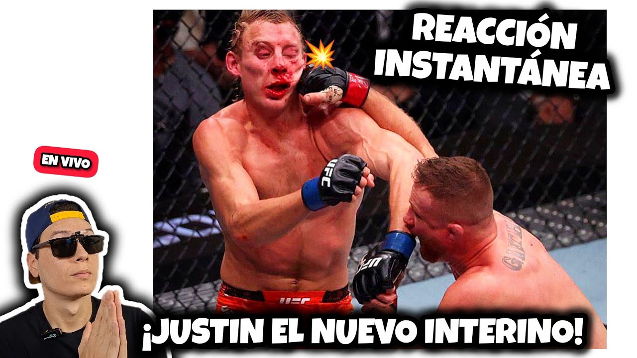 REACCIÓN a GAETHJE vs PIMBLETT y todas las peleas de UFC 324‼️
