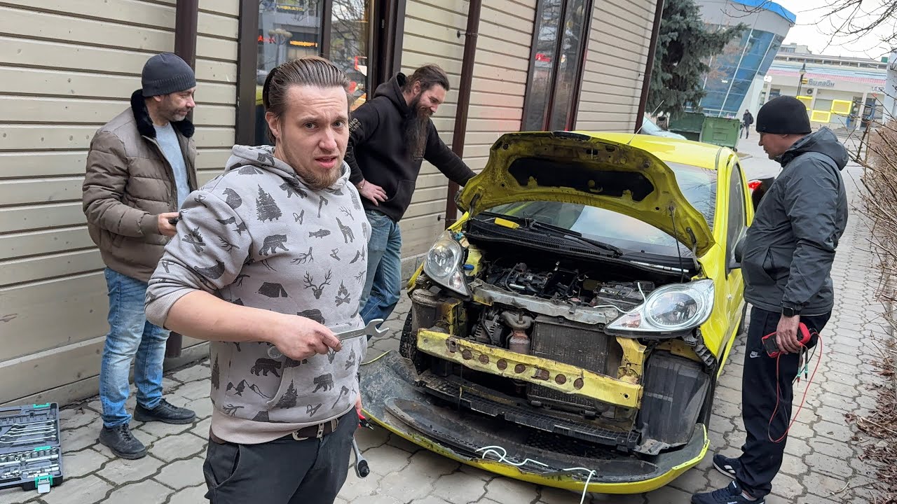 Peugeot 107 умерла зимой! Заводится и глохнет! 🤬