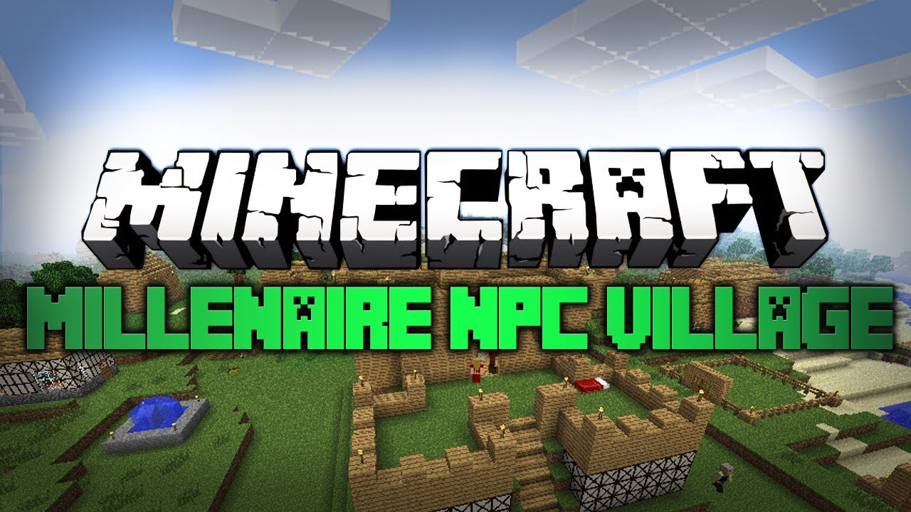 Minecraft: Mody 1.2.5 - Millenaire NPC Village!! (Kultury, Miasta i wiecej!)
