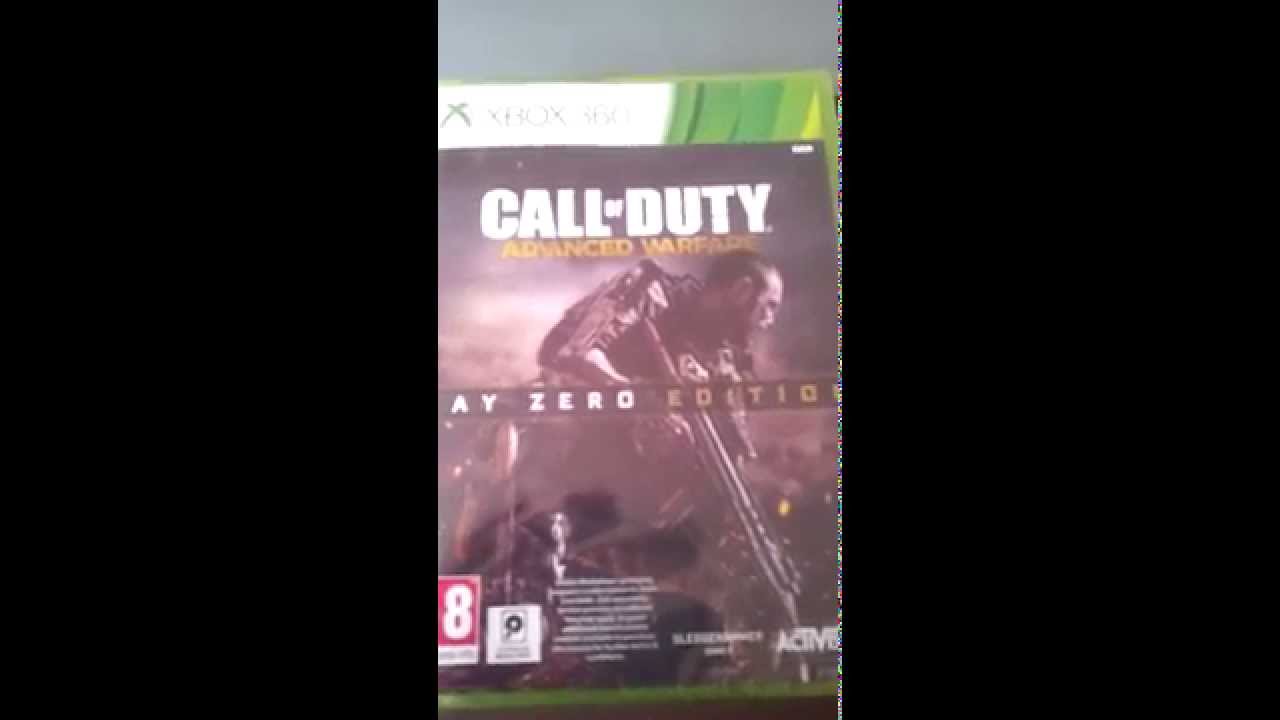 Call Of Duty Advanced Warfare Day Zero Unboxing Video  (Xbox 360)