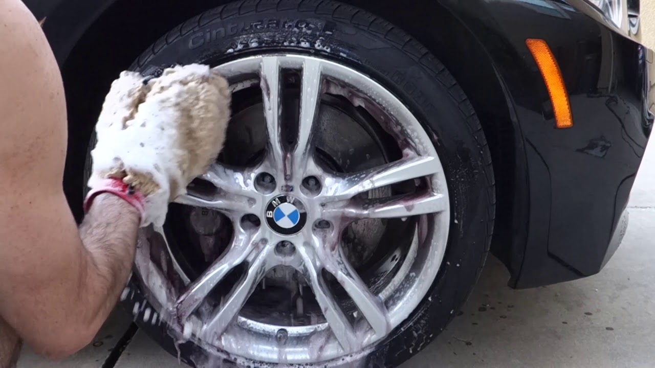How to Clean a BMW Wheel - Using Sonax Full Effect