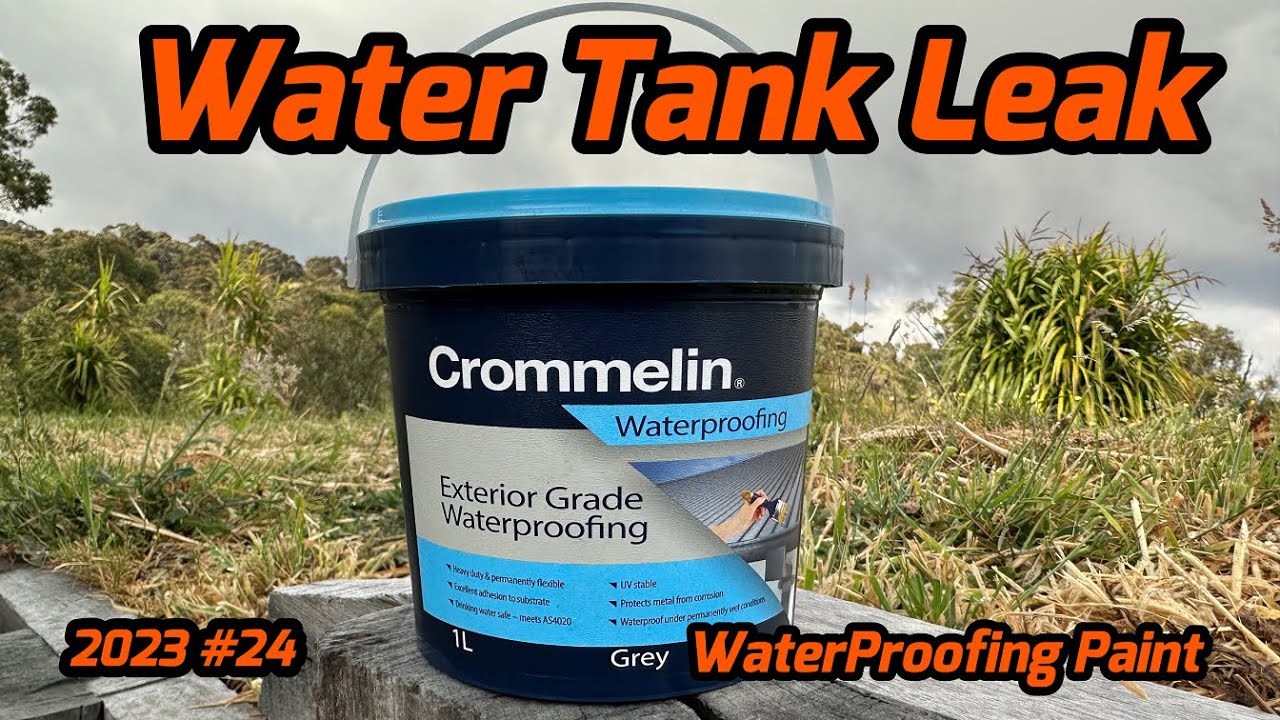 Sealing a Leaking Water Tank - Crommelin Waterproofing Paint - 2023 #24