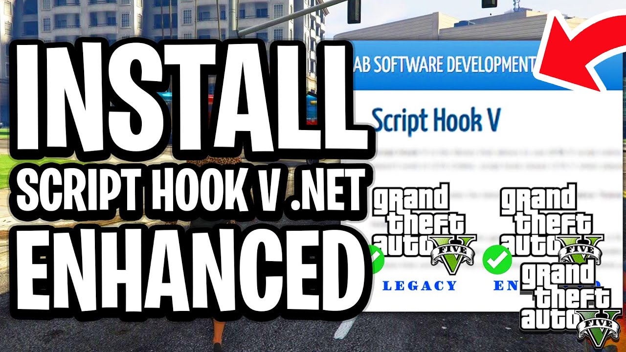 How To Install Script Hook V .Net Enhanced - Step By Step