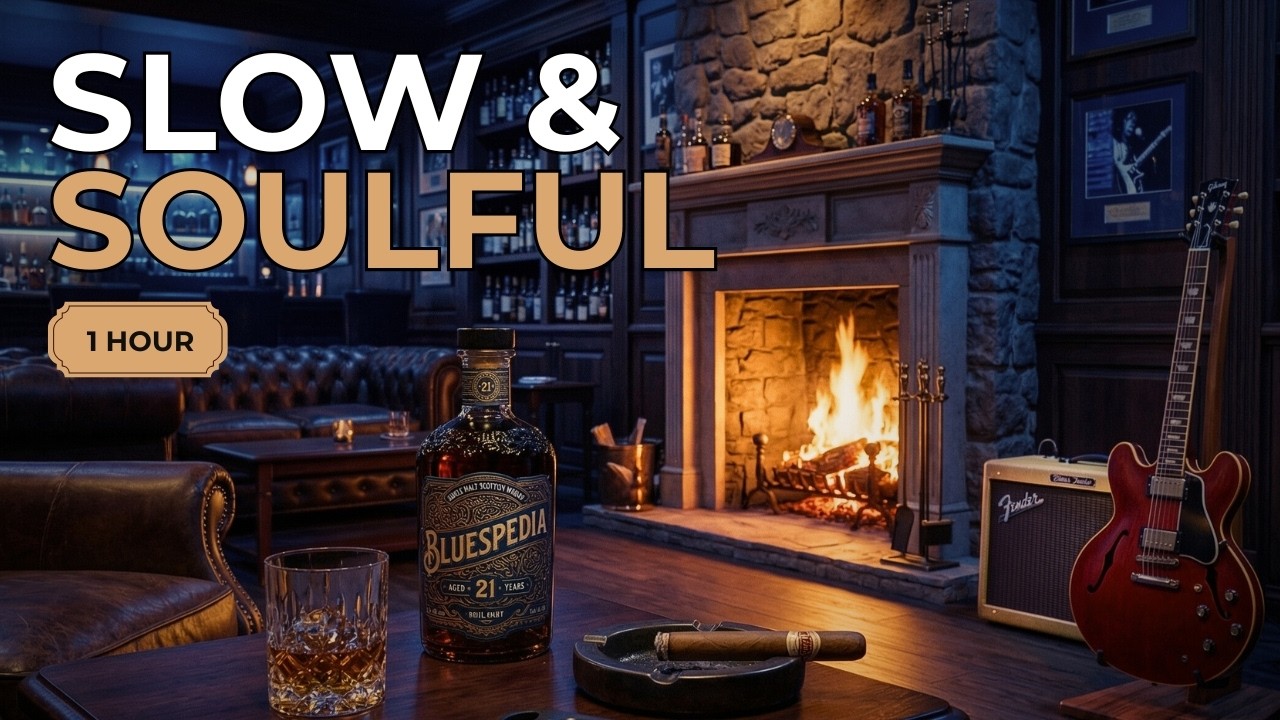 Midnight Whiskey Blues | Deep Instrumental for Late Night Reflection