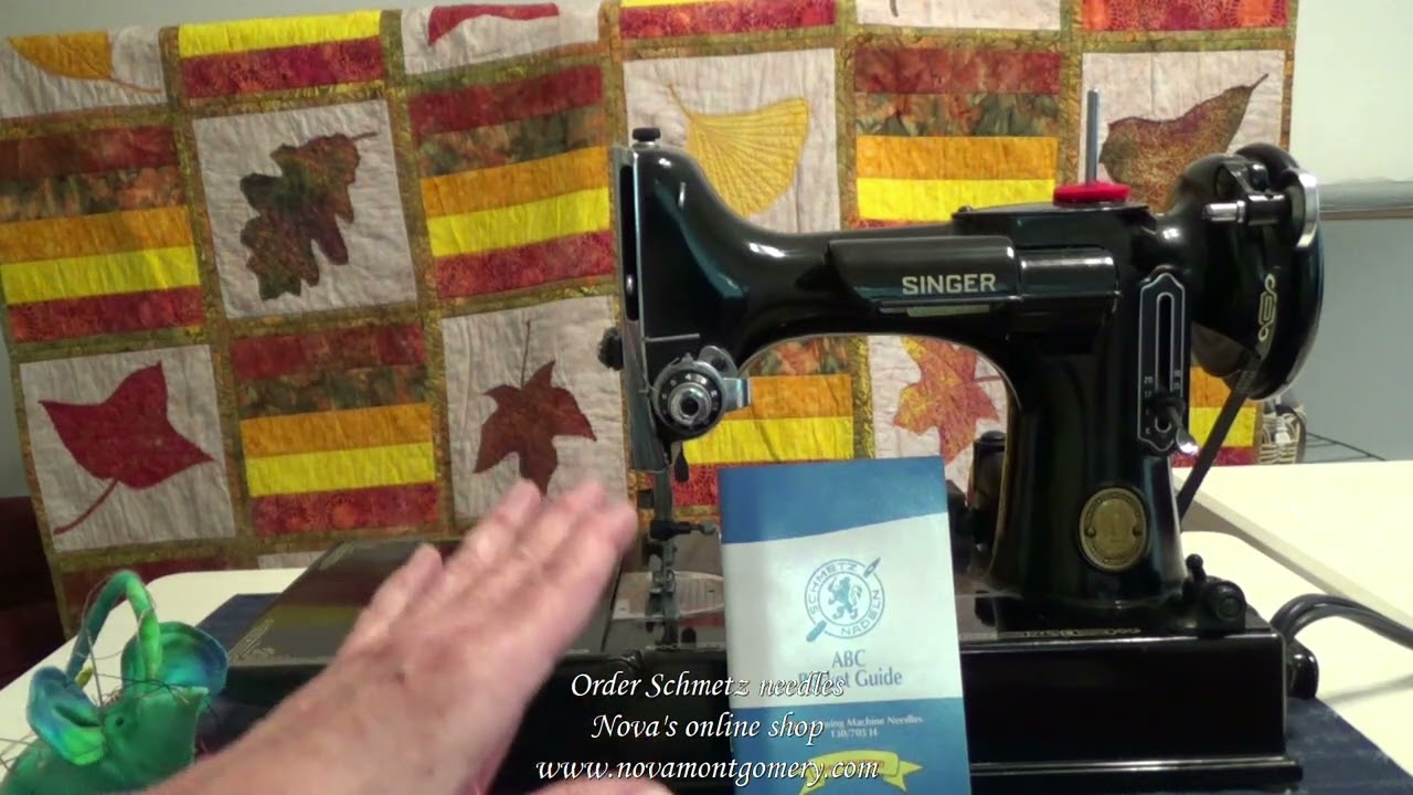 Nova's Singer Featherweight 221 July Tip of the Month 2024