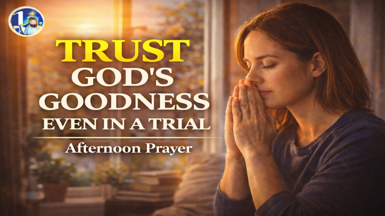 Afternoon Prayer | Trust God’s Goodness Even in a Trial