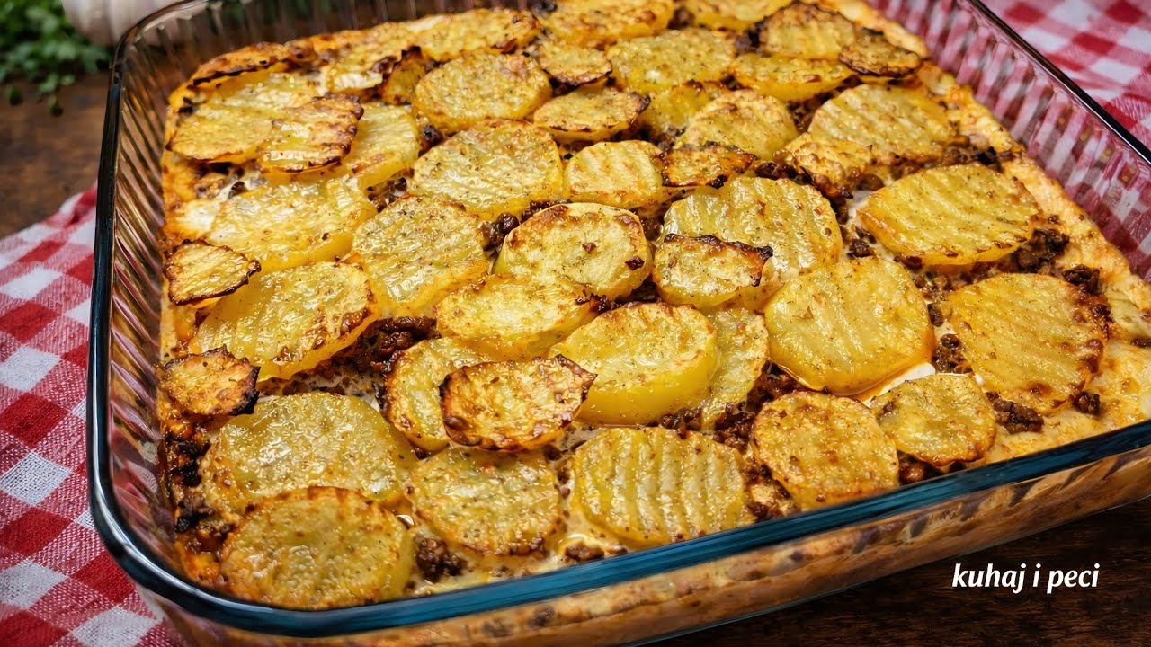 Мусака с картошкой ❗ такой вкусный обед любят все